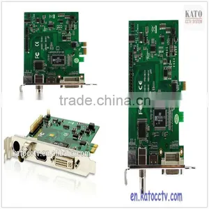 3CH PCI-express HDMI Video Capture Card DVI Ypbpr Input thumbnail-1