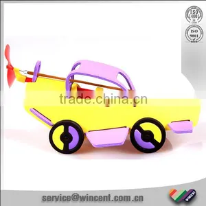 Rubber Band Power EVA Car and Plane Science Toys thumbnail-3