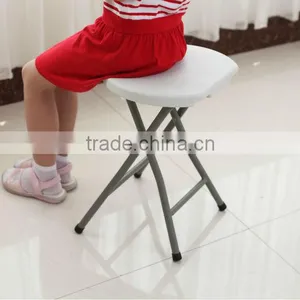 Folding White Simple Useful Stool thumbnail-1