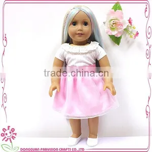 Custom New 18 Inch American Baby Girl Fashionable Cute Doll thumbnail-3