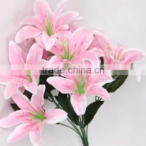 Artificial Lily Type and Oriental Lily Variety Silk Flowers thumbnail-2