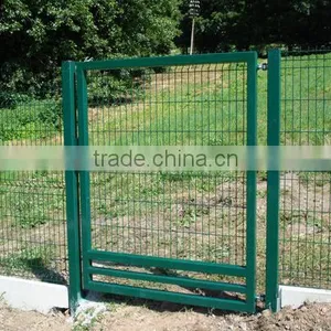 Blue Color PVC Coated Triangle Bending Guardrail Net in 2016 thumbnail-5