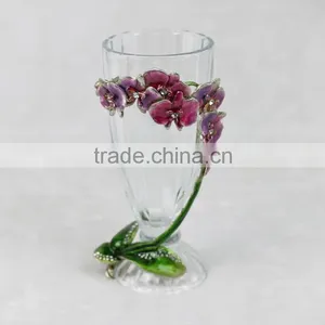 High Quality Hand Painted Crystal Glass Cup thumbnail-6
