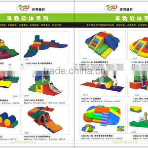2016 Hot Sales Wooden Soft Playground for Baby thumbnail-1