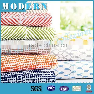 Bedding Sheet Set Mading of Printed Bamboo Fabric thumbnail-1