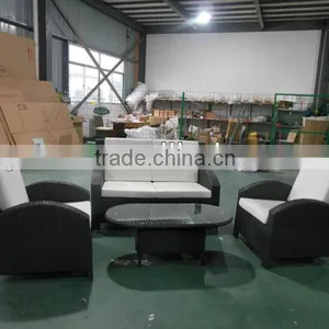 YHA030 ALUMINIUM RATTAN LUXURY GARDEN FURNITURE thumbnail-2