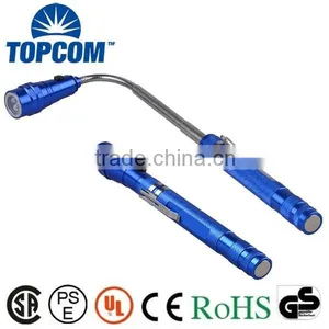 Magnet Telescopic Extendable Torch 3 LED Pick Up Torch Aluminum Alloy Flexible Torch thumbnail-1