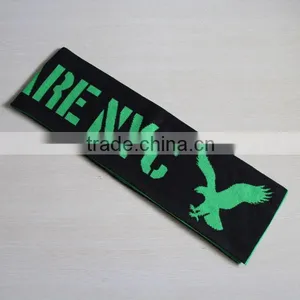 CUSTOM-MADE ACRYLIC SPORT TEAM SCARF KNIT PATTERN thumbnail-1