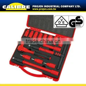CALIBRE Auto Repair 16pc 3/8 Dr VDE Socket & Bit Set thumbnail-1