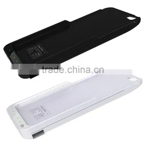 Wholesale Cheap China 6000 MAh External Battery Door Back Cover for IPhone 6, Charger Power Bank Plastic Case for IPhone 6 thumbnail-3