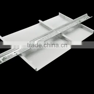 Hot Sale Aluminum Square Tube Metal Suspended Ceiling Baffle Screen Ceiling thumbnail-2