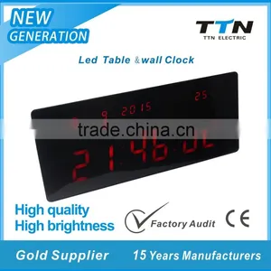 Hot Sale 1.8 Inch Led Clock With Temperature and Week Display thumbnail-2