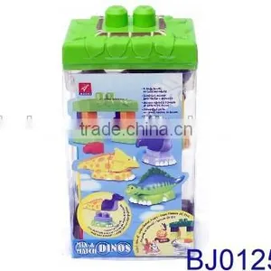 Classic Baby Toy Plastic Animal Big Blocks thumbnail-2