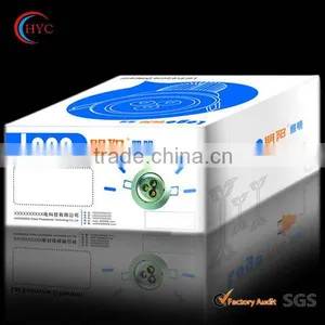 Hot Sale Logo Printed Customized Folding Round Kraft Paper Box thumbnail-3