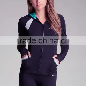 Yoga Jacket, Gym Jacket, Active Jackets for Lady thumbnail-2