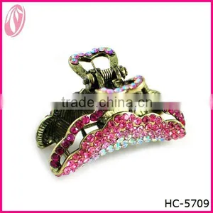Latest Diamante Metal Hair Claws With Rhinestone thumbnail-1