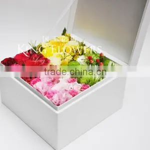 Dedicate and Fancy Square Foldable Flower Box (ZJ-60056-007) thumbnail-2