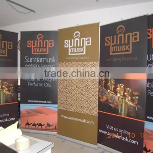 Advertising and Promotion Usage and Aluminium Roll up Stand Banner Material Roll Up Stand Banner thumbnail-3