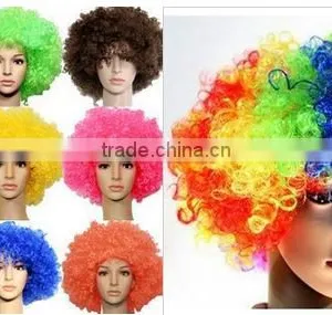 Sports Fan Wig Football Wig Customer Party Wigs thumbnail-4