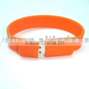 2011 Fashion USB Silicone Bracelet Whistle thumbnail-1