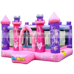 Kid Wis Pretty Princess Party Inflatable Oxford Nylon Bounce House thumbnail-1