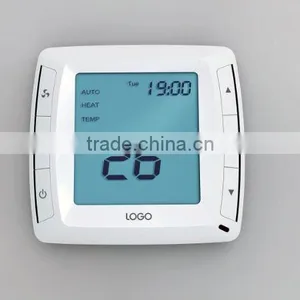 Custom Plastic Enclosure and Hardware for Wireless Thermostat With Touch Screen Lcd thumbnail-1