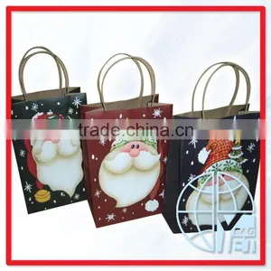 Christmas Shopping Kraft Bags thumbnail-1