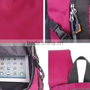 Peach Color Travel Camping Girls Backpack Bags BB011 thumbnail-6