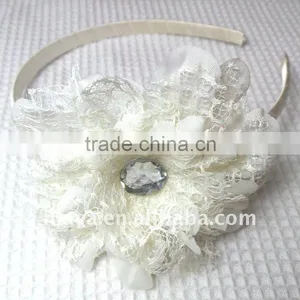 Flower Fabric Hairband MY8-3 thumbnail-1