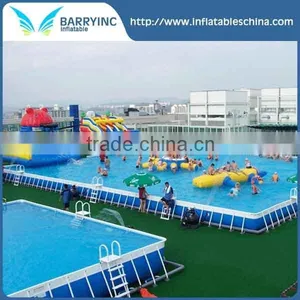 New Guangzhou Barry Inflatables Swim Noodle , Metal Frame Pool for Sale thumbnail-1