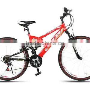 26"ALLOY SUSPENSION MOUNTAIN BICYCLE DISK BRAKE 21SPEED HIGH QUALITY thumbnail-1