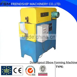 PPGI,Copper,Aluminum Downspout Elbow Making Machine thumbnail-1