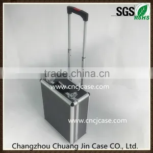 Aluminum Case,Silver Flight Case With Wheels, Aluminium Trolley Pilot Case thumbnail-1