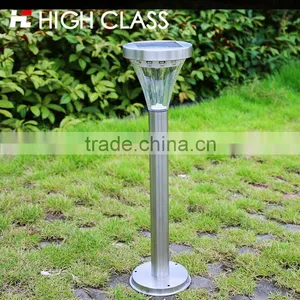 Outdoor Waterproof Stainless Steel PMMA Garden Lamp Sensor LED Solar Lawn Light thumbnail-4