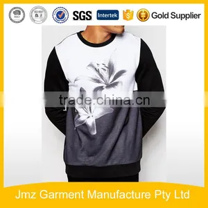 Men Sweaters Print With Own Design OEM Sweatshirt thumbnail-1