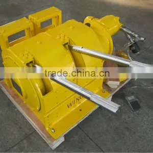 800KGS Double Drum,Piston Motor,Underground Mining Air Scraper Winch With Scraper Pan thumbnail-3
