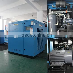 Shanghai 22KW 55KW Rotary Screw Air Compressor for Jack Hammer thumbnail-4