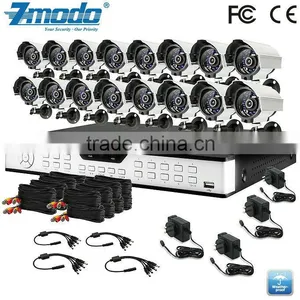ZMODO 16CH DVR Outdoor Video IR Camera System Security Product thumbnail-1