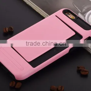 2016 New Style Best Price With Card Holder Function Mobile Phone Case,For Samsung S6 Edge Case thumbnail-1