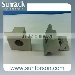Aluminum Extruction PV Solar Panel Mounting Clamps thumbnail-4