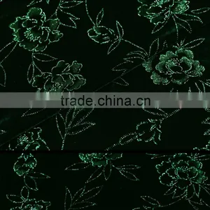 95% Polyester 5% Spandex Knitted Velvet With Shinny Glitter for Garment thumbnail-3