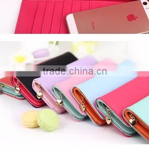 Ladys Top Brand Custom Logo Lady Leather Zipper Wallet .zippered Ladies Leather Wallet, Leather Wallet Ladies Multicolor Famous thumbnail-5