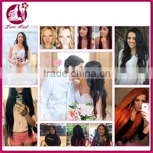 Clip Human 26 Inch Color #2 Human Hair Clip In Extensions Body Wave Human Hair Extension Clip On Hot Sale thumbnail-5