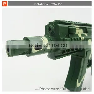 Cool Infrared Battery Operated Air Soft Military Laser Sound Gun Toy thumbnail-4