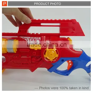 ICTI Proved Cool Design Hand Power Soft Bullet Gun Toys for Kids thumbnail-4