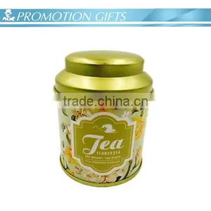 High Quality Round Airtight Tea Tin Box thumbnail-1
