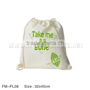 Green Biodegradable PLA Drawstring Storage Bags thumbnail-1