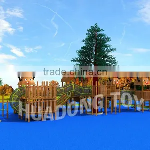 2016 Wooden Playground Slide Toys,kids Outdoor Exercise Equipment thumbnail-2