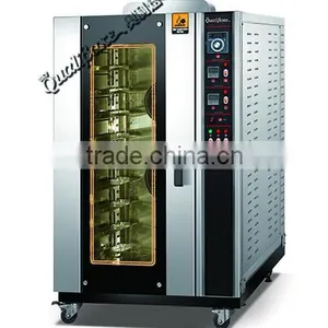 2016 10 Trays Big Capacity Commercial Baguette Gas Oven Convection Oven With Steam Function thumbnail-1