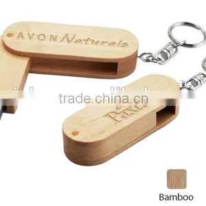Natural Usb Wooden With Keychain, Eco-friendly Wooden Usb Flash Drive, Recycled Wooden Pendrive thumbnail-5